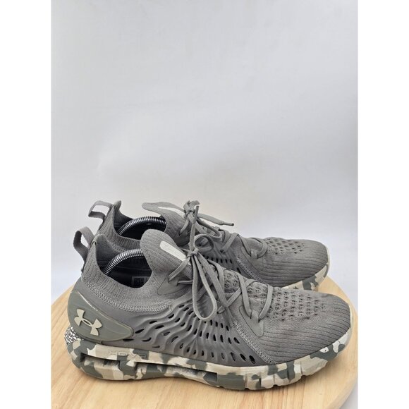 Under Armour MensHOVR Phantom RN Ops 'Gravity Green Camo' Running Shoe sz 12